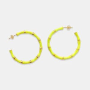 Enamel Hoop Earrings NWT in 3 colors